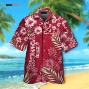 Arizona Diamondbacks Tropical Aloha Hawaiian Shirt Set for Men Women Kids - MTE01