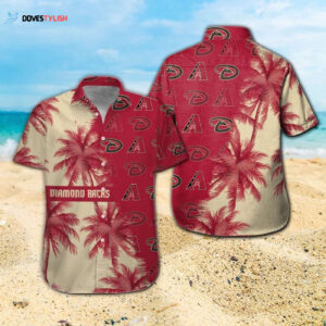 Arizona Diamondbacks Tropical Aloha Hawaiian Shirt Set for Men Women Kids - MTE02