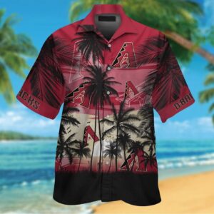 Arizona Diamondbacks Tropical Aloha Hawaiian Shirt Set for Men Women Kids – MTE04