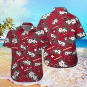 Arizona Diamondbacks Tropical Aloha Hawaiian Shirt Set for Men Women Kids – MTE07