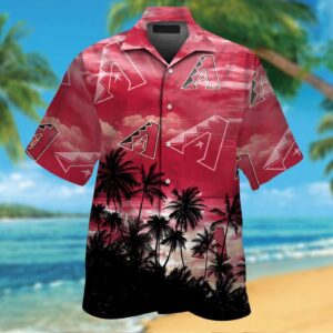 Arizona Diamondbacks Hawaiian Shirt Set for Men Women Kids – Tropical Aloha Button Up – MTE09