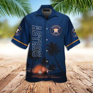 Houston Astros Sunset Hawaiian Shirt – Official Astros MLB Merchandise