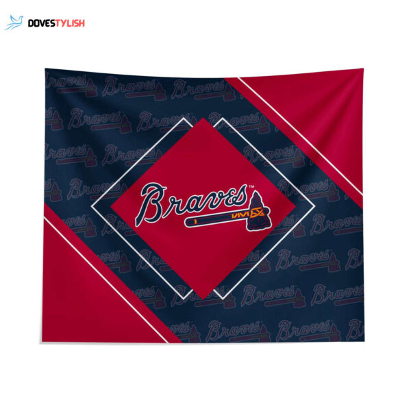 Official Atlanta Braves Boxed Tapestry – Perfect for Fans!