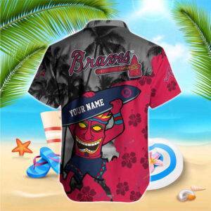 Atlanta Braves MLB-Hawaiian Shirt Custom  For Men Women