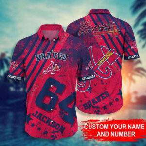 Atlanta Braves MLB-Personalized Hawaiian Shirt For Men Women