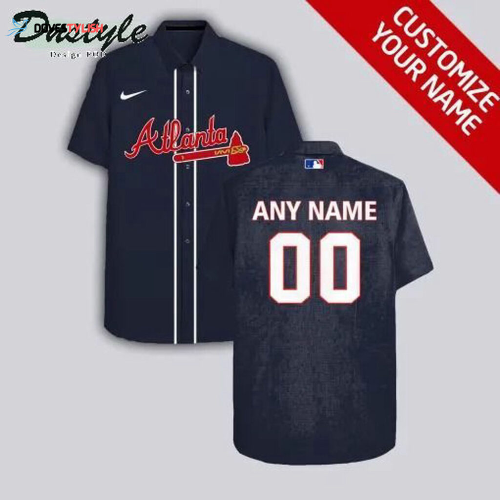 Custom Atlanta Braves Hawaiian Shirt – Personalized MLB Fan Gear