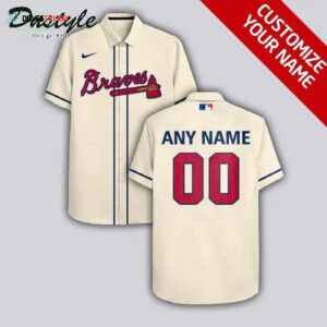 Custom Atlanta Braves Yellow Hawaiian Shirt: Personalize Your Style!