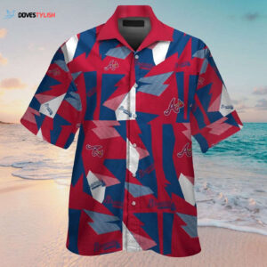 Atlanta Braves Tropical Aloha Hawaiian Shirt Set Short Sleeve Button Up for Men Women Kids MTE03