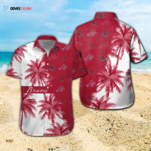 Atlanta Braves Tropical Aloha Hawaiian Shirt Set for Men Women Kids - MTE09