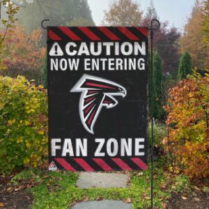 Atlanta Falcons Fan Zone Flag, NFL Welcome Sport Flag – House Garden Decor Gift