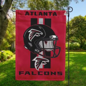 Atlanta Falcons Helmet Vertical Flag, Falcons NFL Outdoor Flag – House Garden Decor Gift – House Garden Decor Gift