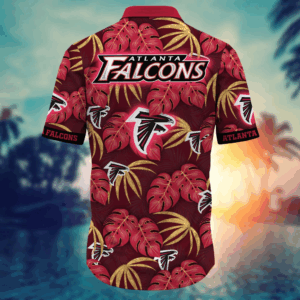 Atlanta Falcons NFL Flower Hawaii Shirt   For Fans, Summer Football Shirts