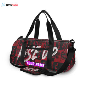 Atlanta Falcons Rise Up Unisex Gift Tee 2025Personalized Name Travel Bag Gym Bag