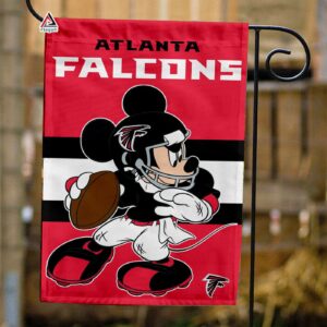 Atlanta Falcons x Mickey Football Flag, NFL Premium Flag – House Garden Decor Gift