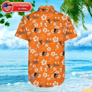 Baltimore Orioles Hawaiian Shirt - Official Orioles Baseball Gear
