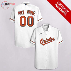 Personalize Your Style with Baltimore Orioles Custom Hawaiian Shirt
