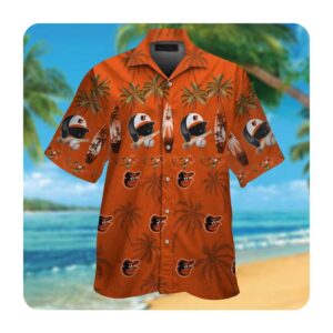 Baltimore Orioles Hawaiian Shirt - Summer Button-Up for Men and Women 3