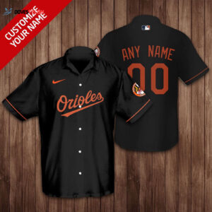 Baltimore Orioles Hawaiian Shirt - Official MLB Merchandise