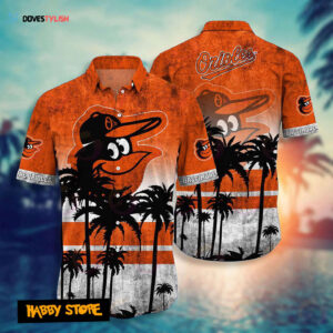 Baltimore Orioles MLB Hawaii Shirt - Official Team Merchandise