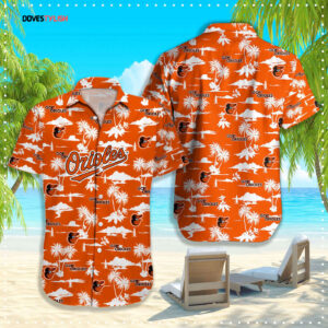 Baltimore Orioles MLB Hawaiian Shirt - Officially Licensed Apparel