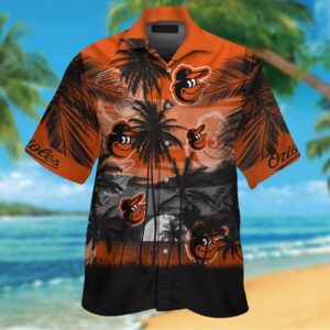 Official Baltimore Orioles Aloha Shirt Set – Men Women Kids – MTE010
