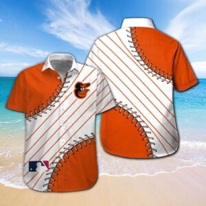 Baltimore Orioles Tropical Aloha Hawaiian Shirt Set for Men Women Kids – MTE02
