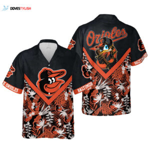 Baltimore Orioles Hawaiian Shirt - Summer Gift for Sport Fans