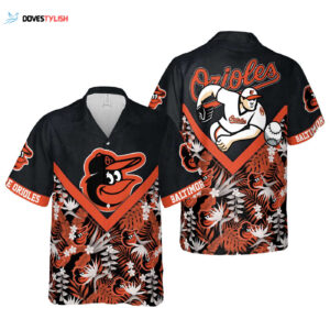 Baltimore Orioles Hawaiian Shirt - Perfect Summer Gift for Sport Fans