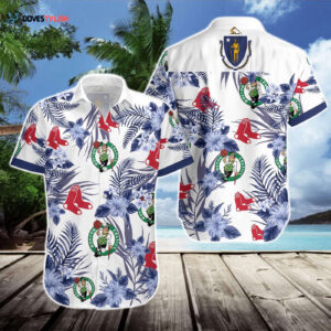 Official Boston Celtics & Red Sox Hawaiian Shirt - Limited Edition