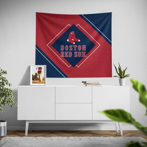 Boston Red Sox Boxed Tapestry: Official MLB Team Logo Wall Hanging