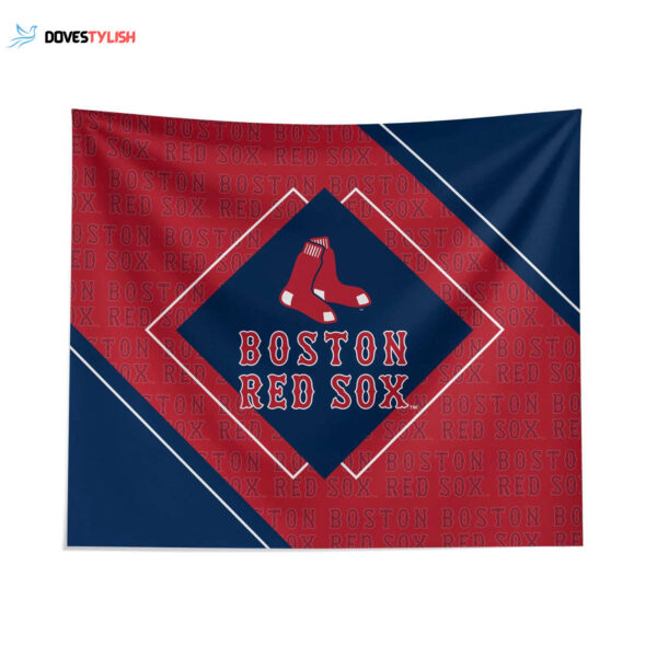 Boston Red Sox Boxed Tapestry: Official MLB Team Logo Wall Hanging