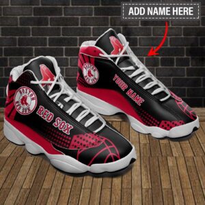 Custom Boston Red Sox Air Jordan 13 Sneakers – Personalized Unisex Gift