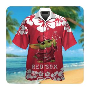 Boston Red Sox & Grateful Dead Tropical Aloha Hawaiian Shirts – Short Sleeve Button Up