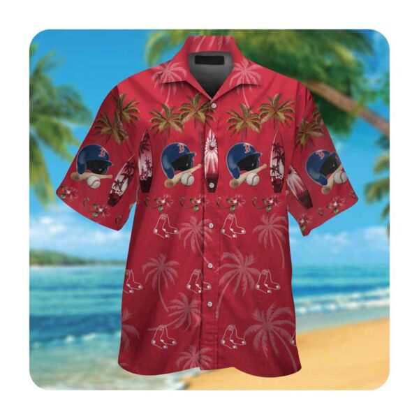 Summer Boston Red Sox Hawaiian Shirt for Men and Women – Button Up Style