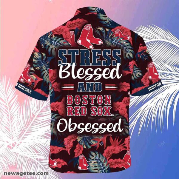 Official Boston Red Sox MLB Summer Beach Hawaiian Shirt – Stress-Free & Style-Obsessed