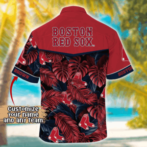 Boston Red Sox MLB Summer Hawaii Shirt And TShirt, Custom Football Shirts