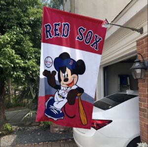 Boston Red Sox x Mickey Baseball Flag MLB Premium Flag - Limited Edition 3