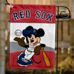 Boston Red Sox x Mickey Baseball Flag MLB Premium Flag - Limited Edition