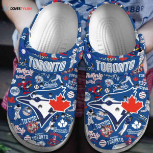 Breathable Toronto Blue Jays Blue Clogs Gift for Men Women