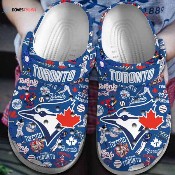 Breathable Toronto Blue Jays Blue Clogs Gift for Men Women