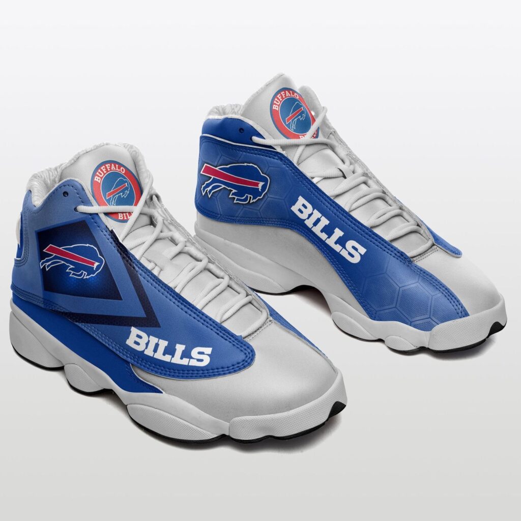 Rare Buffalo Bills Air Jordan 13 Sneakers 762 – Limited Edition Rare Buffalo Bills Air Jordan 13 Sneakers 762 – Limited Edition