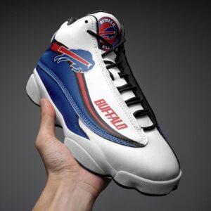Buffalo Bills Air Jordan 13 Sneakers 953 - Official NFL Team Shoes