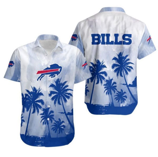 Buffalo Bills Coconut Trees Gift For Fan Hawaiian Graphic Print
