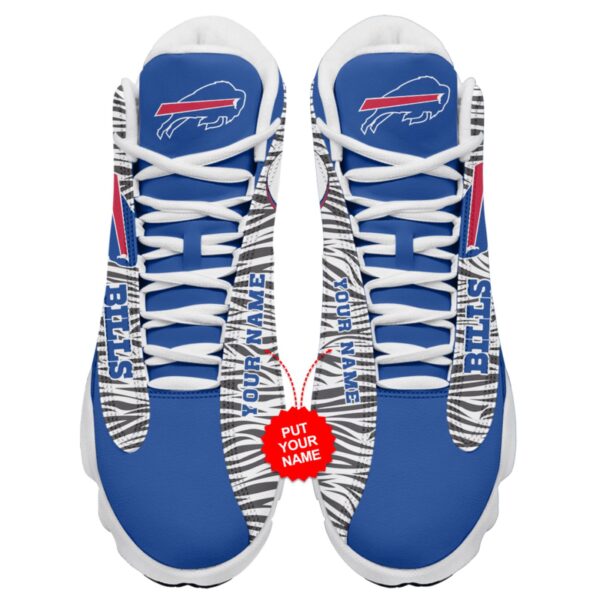 Personalize Your Style with Custom Buffalo Bills Air Jordan 13 Sneakers – Size 10 5