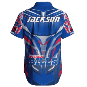 Buffalo Bills Hawaiian Shirt All Over Print Custom Name Gift For Fans