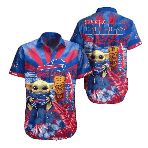 Buffalo Bills Hawaiian Shirt Baby Yoda Style Summer Gift For Fans