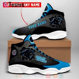 Carolina Panthers Air Jordan 13 Sneaker Custom - Perfect Gift for Fans