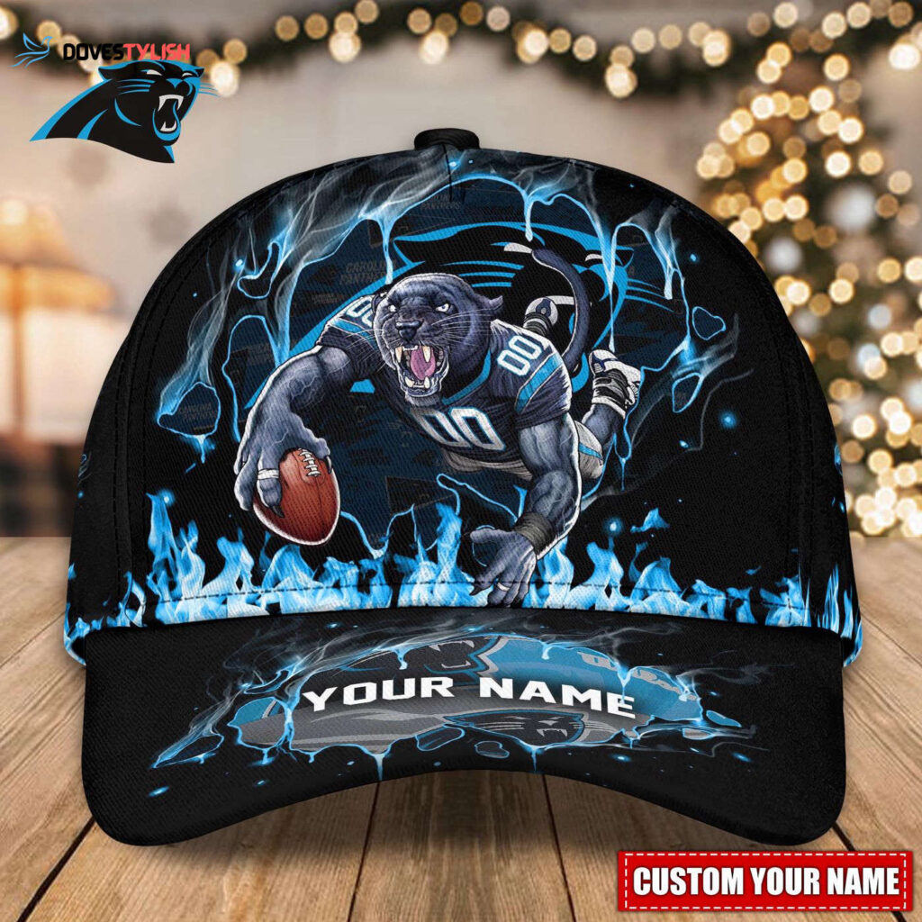 Carolina Panthers Custom Name Classic, Baseball Caps  Gift for Men Women