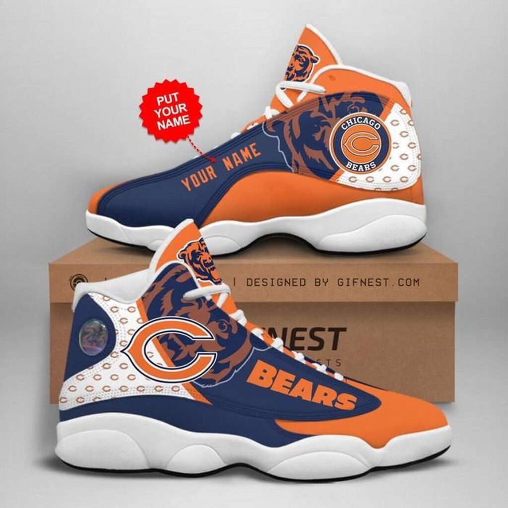 Chicago Bears Air Jordan 13 Custom Sneaker – Perfect Gift for Fans Chicago Bears Air Jordan 13 Custom Sneaker – Perfect Gift for Fans