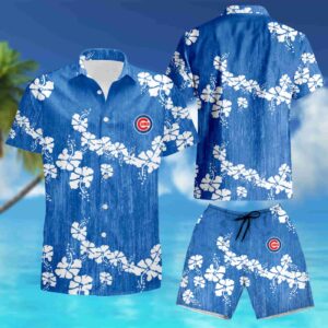 Chicago Cubs 50th State Hawaiian Shirt – Perfect Summer Style!